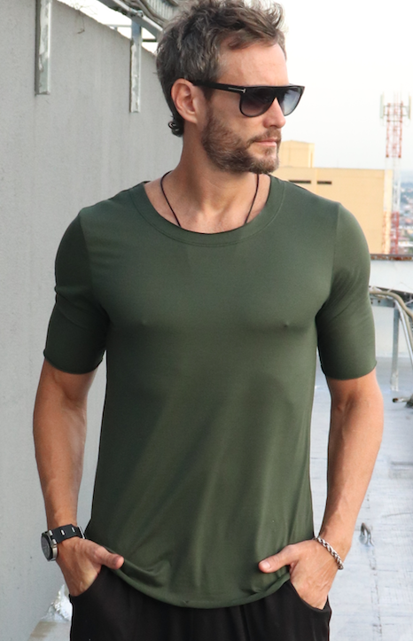 Camiseta URBAN Verde Militar