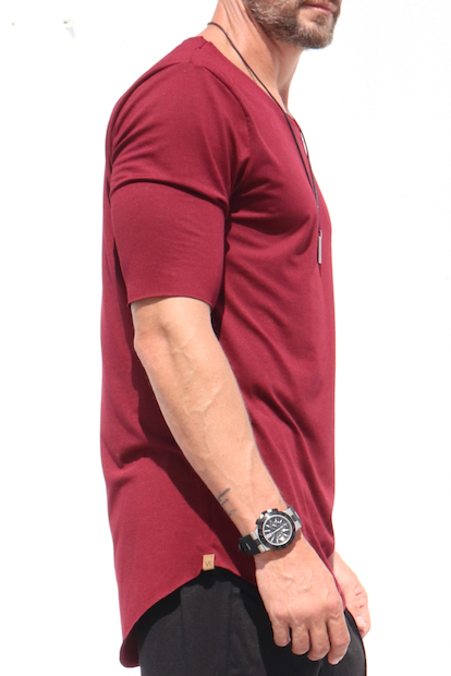 Camiseta URBAN Vinotinto