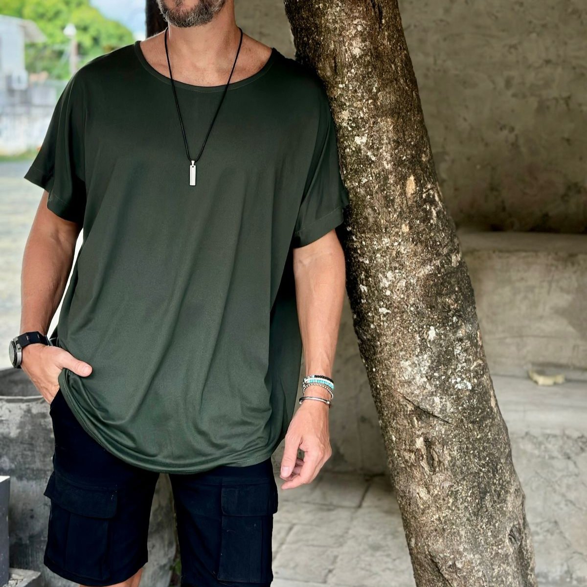 Camiseta DESERT Verde Militar