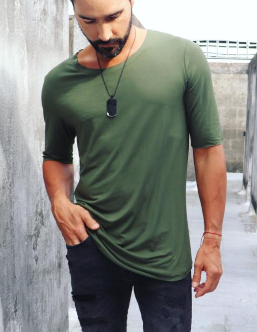 Camiseta URBAN Verde Militar