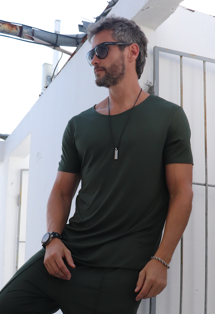 Camiseta GRECO Verde Militar