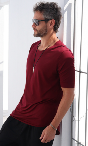 Camiseta URBAN Vinotinto