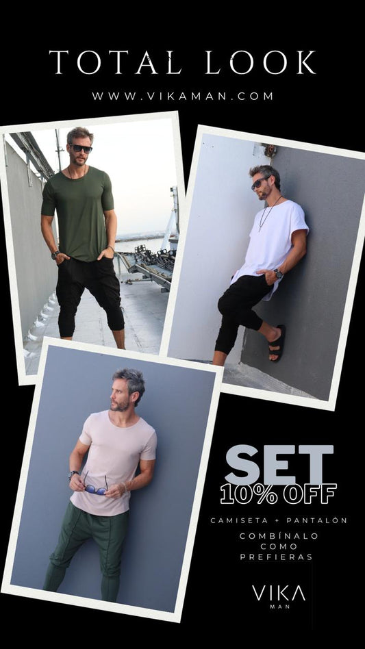 SET (camiseta + pantalón) 10% OFF