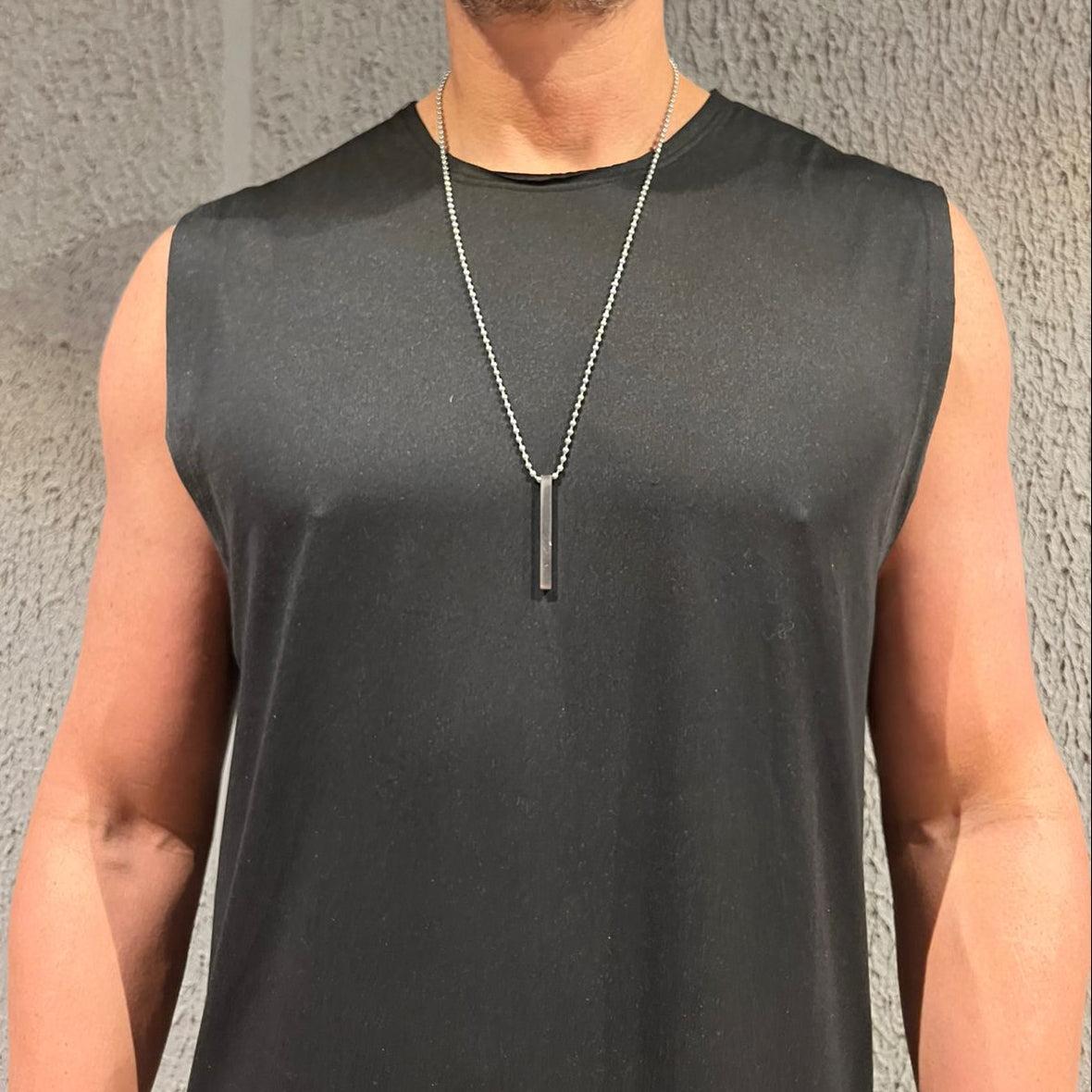 BATTERY Silver Necklace